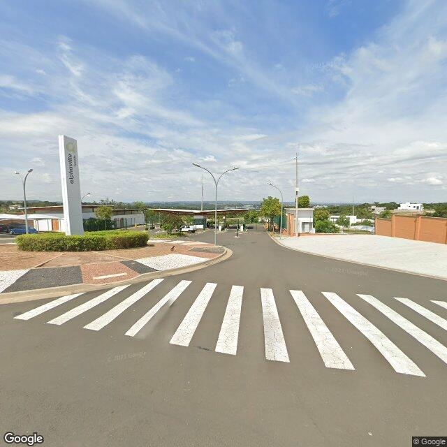 Imagem estática do "Street View" da localização