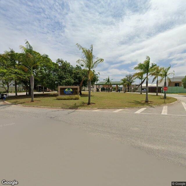 Imagem estática do "Street View" da localização