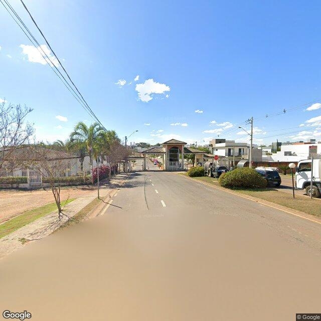 Imagem estática do "Street View" da localização