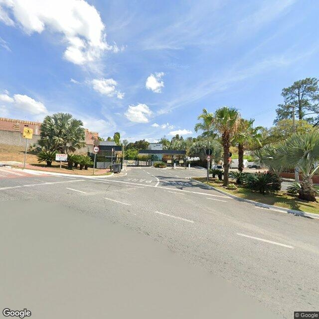 Imagem estática do "Street View" da localização