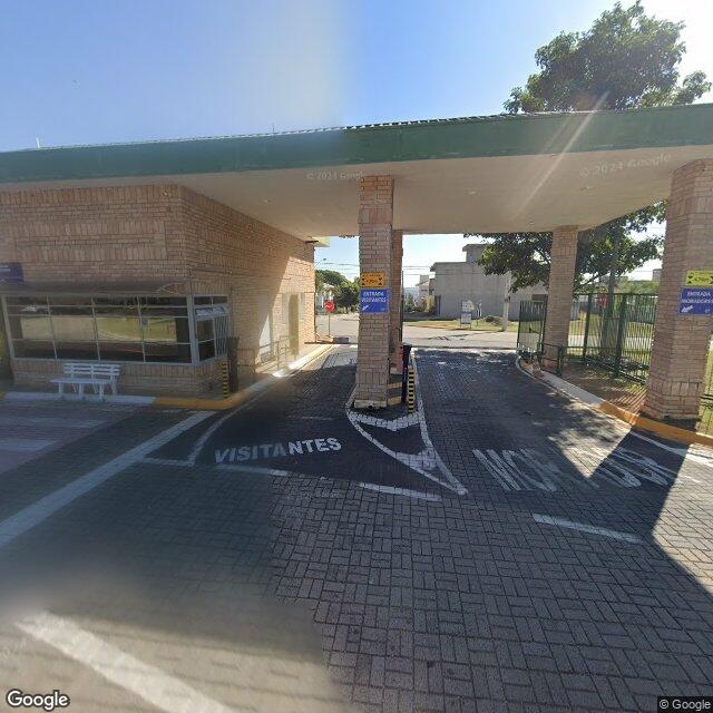 Imagem estática do "Street View" da localização