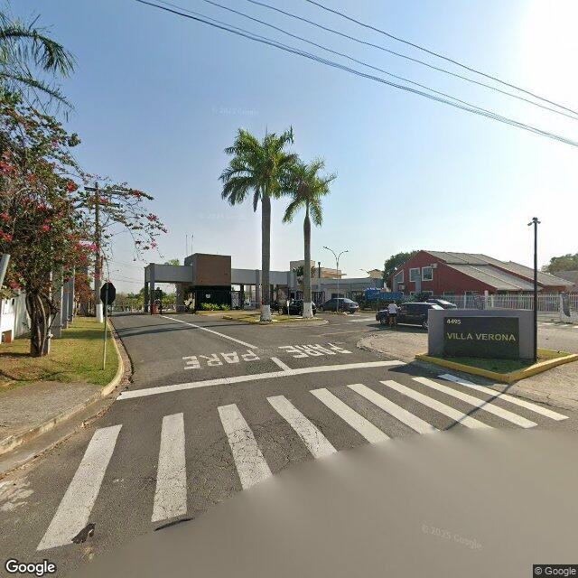 Imagem estática do "Street View" da localização