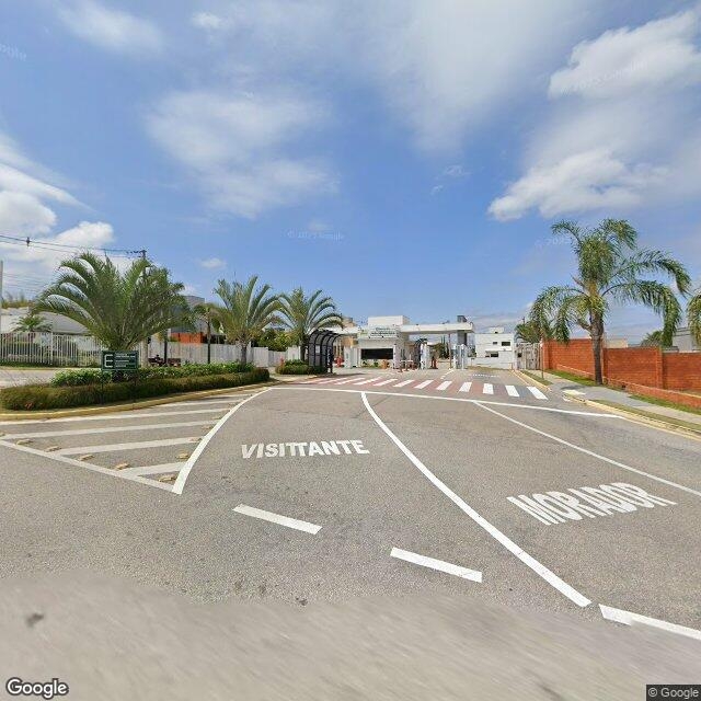 Imagem estática do "Street View" da localização