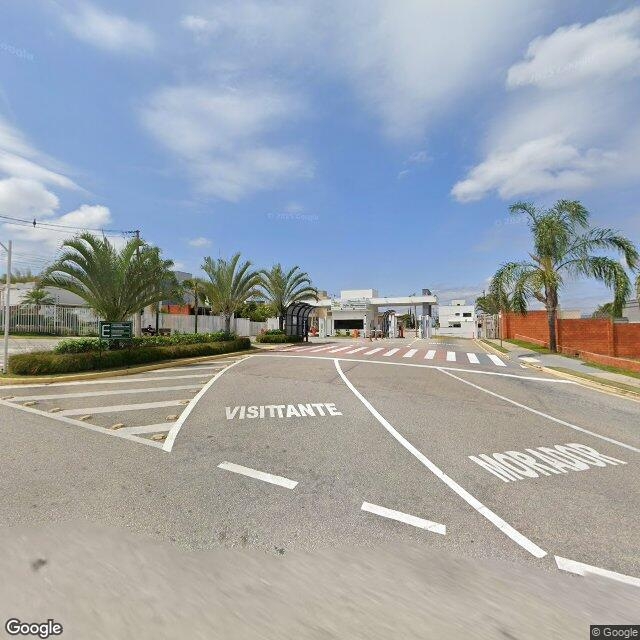 Imagem estática do "Street View" da localização