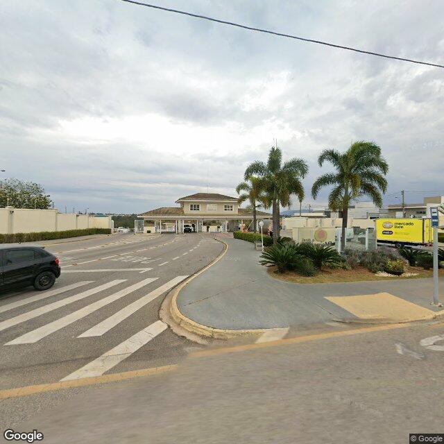 Imagem estática do "Street View" da localização