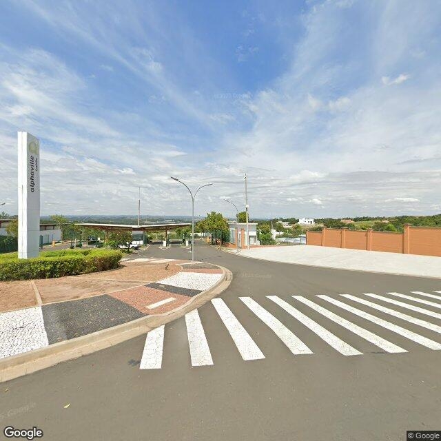 Imagem estática do "Street View" da localização