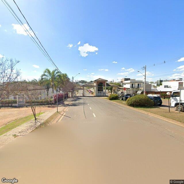 Imagem estática do "Street View" da localização