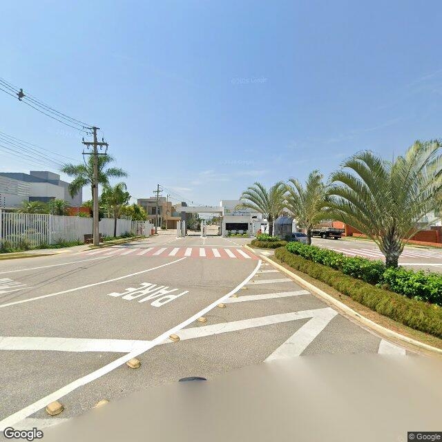 Imagem estática do "Street View" da localização