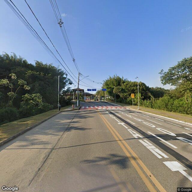 Imagem estática do "Street View" da localização