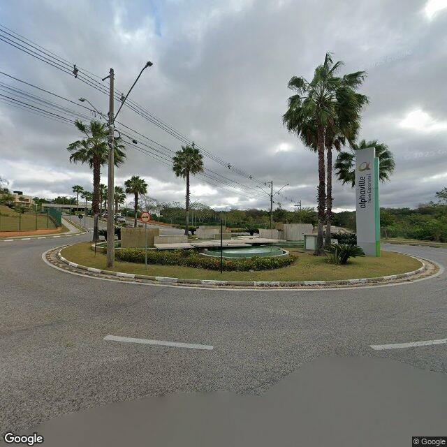 Imagem estática do "Street View" da localização