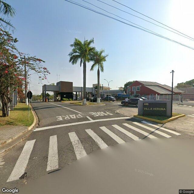 Imagem estática do "Street View" da localização