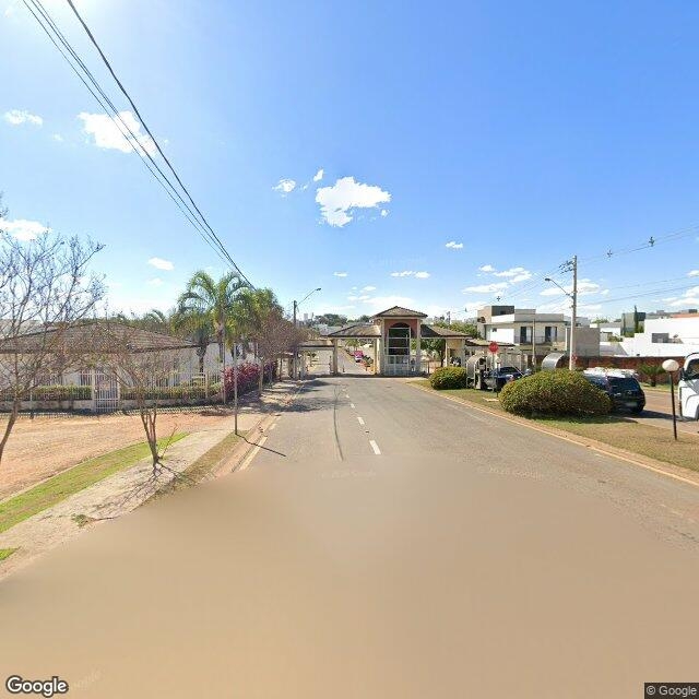 Imagem estática do "Street View" da localização