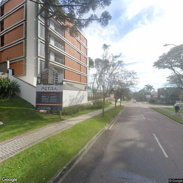 Imagem estática do "Street View" da localização