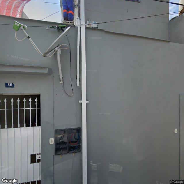 Imagem estática do "Street View" da localização