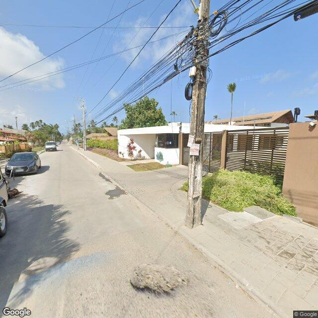 Imagem estática do "Street View" da localização