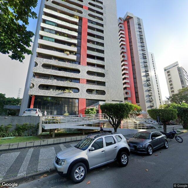 Imagem estática do "Street View" da localização