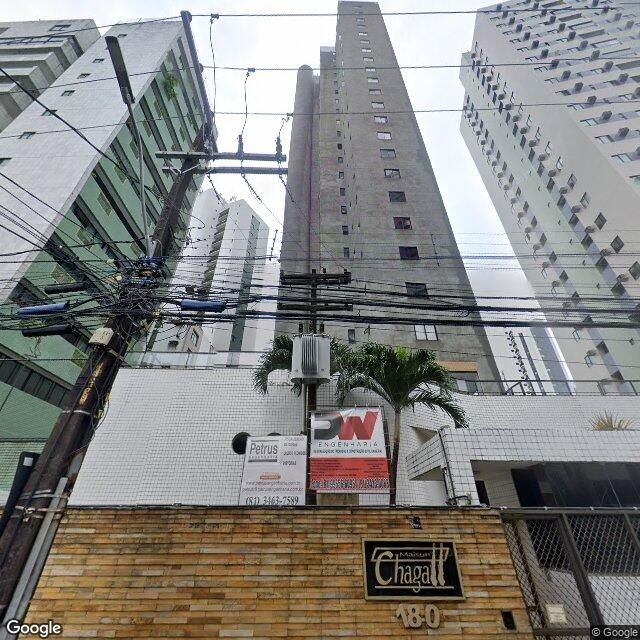 Imagem estática do "Street View" da localização