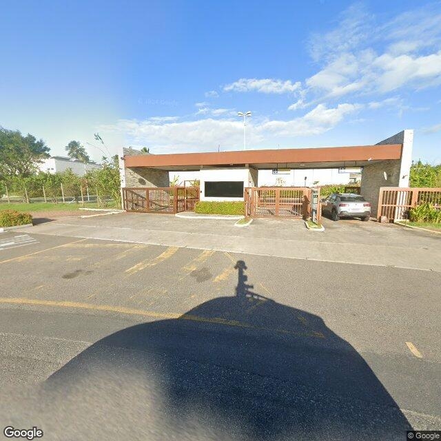 Imagem estática do "Street View" da localização