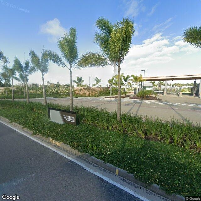 Imagem estática do "Street View" da localização