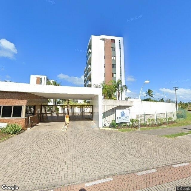 Imagem estática do "Street View" da localização