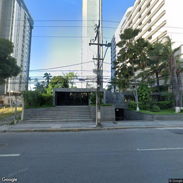 Imagem estática do "Street View" da localização