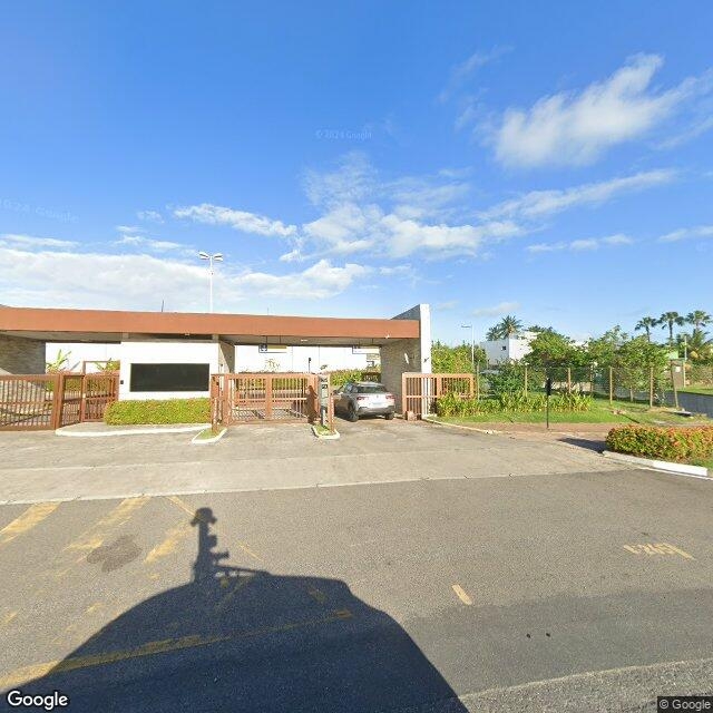 Imagem estática do "Street View" da localização