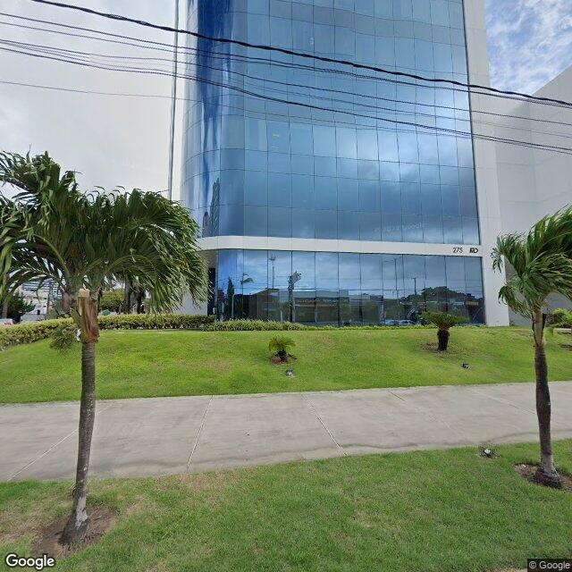 Imagem estática do "Street View" da localização