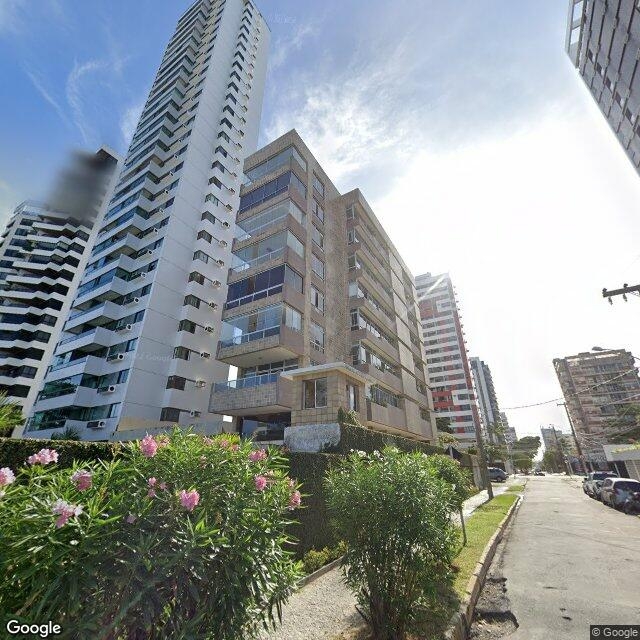 Imagem estática do "Street View" da localização