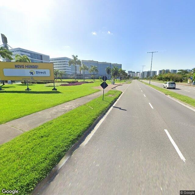 Imagem estática do "Street View" da localização