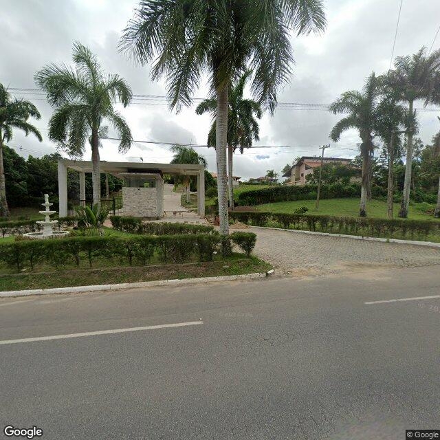 Imagem estática do "Street View" da localização