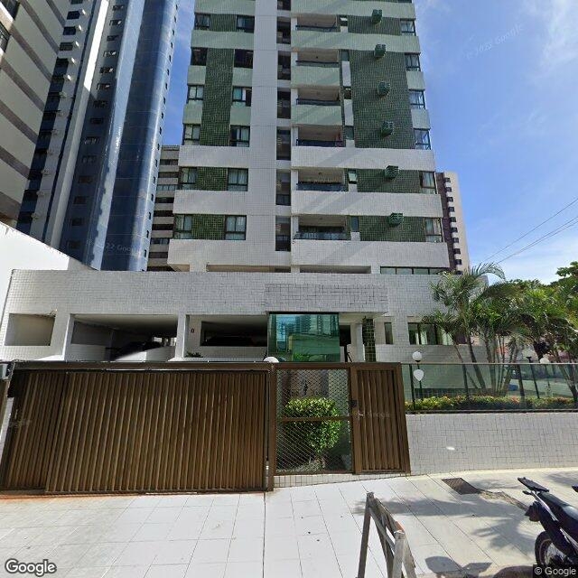 Imagem estática do "Street View" da localização