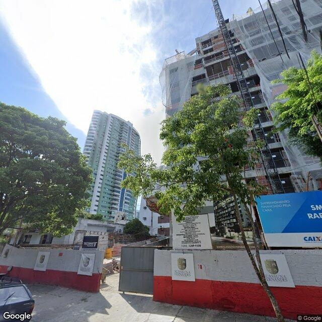 Imagem estática do "Street View" da localização