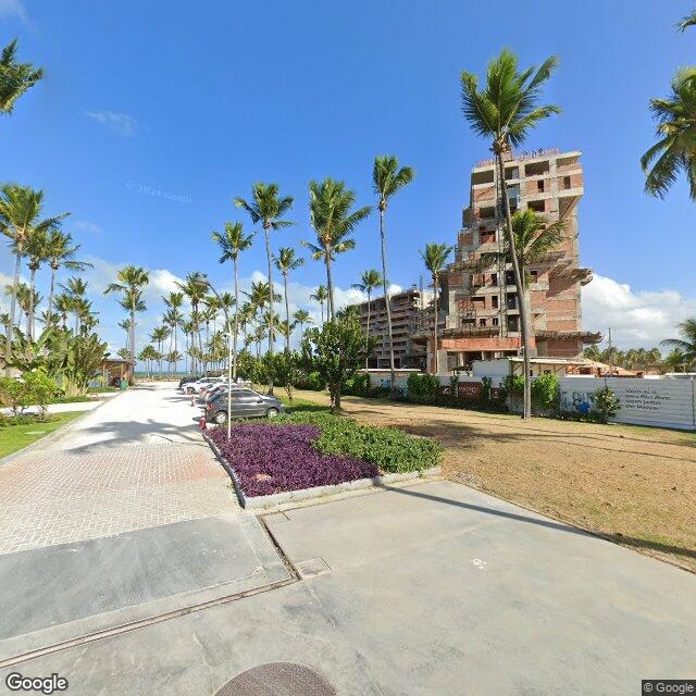 Imagem estática do "Street View" da localização