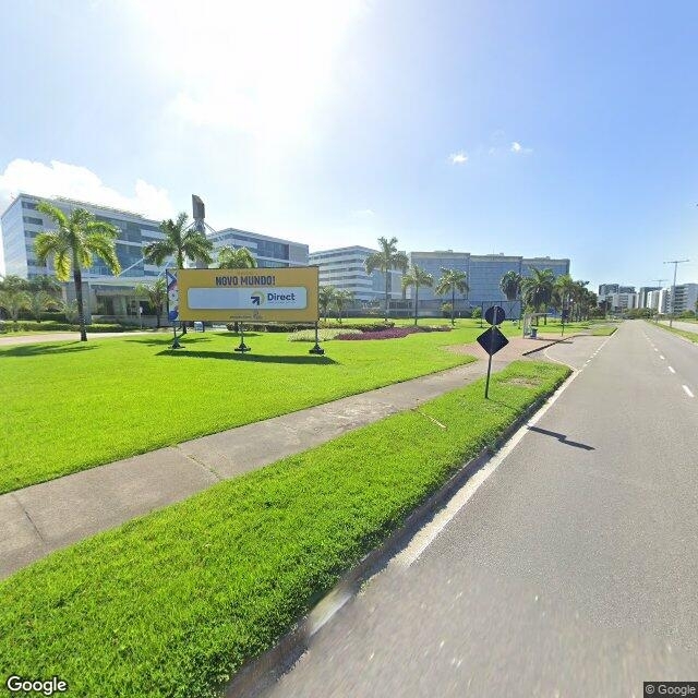 Imagem estática do "Street View" da localização