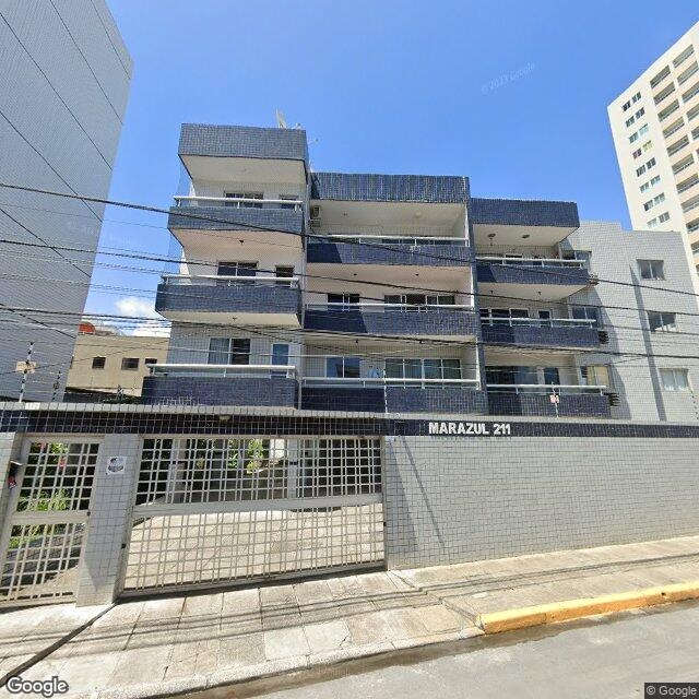 Imagem estática do "Street View" da localização