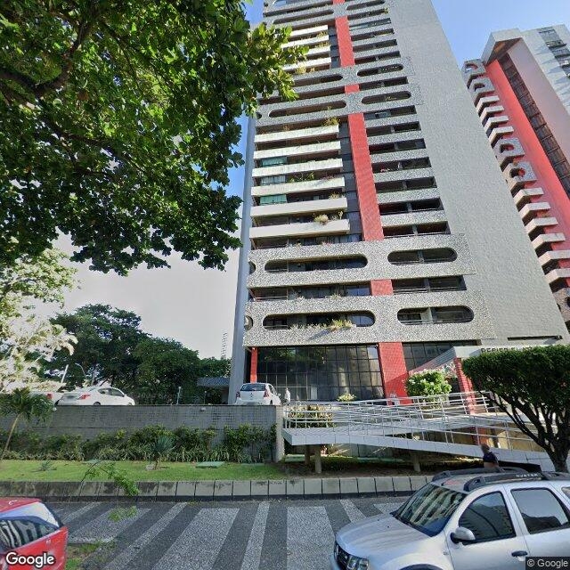 Imagem estática do "Street View" da localização