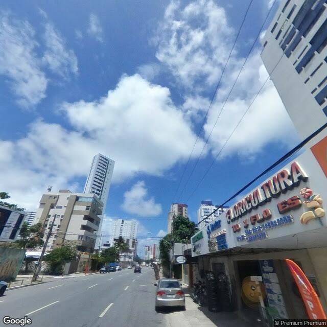 Imagem estática do "Street View" da localização