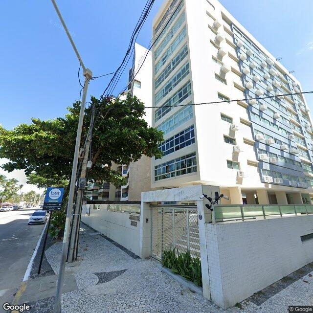 Imagem estática do "Street View" da localização