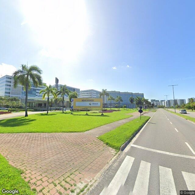 Imagem estática do "Street View" da localização