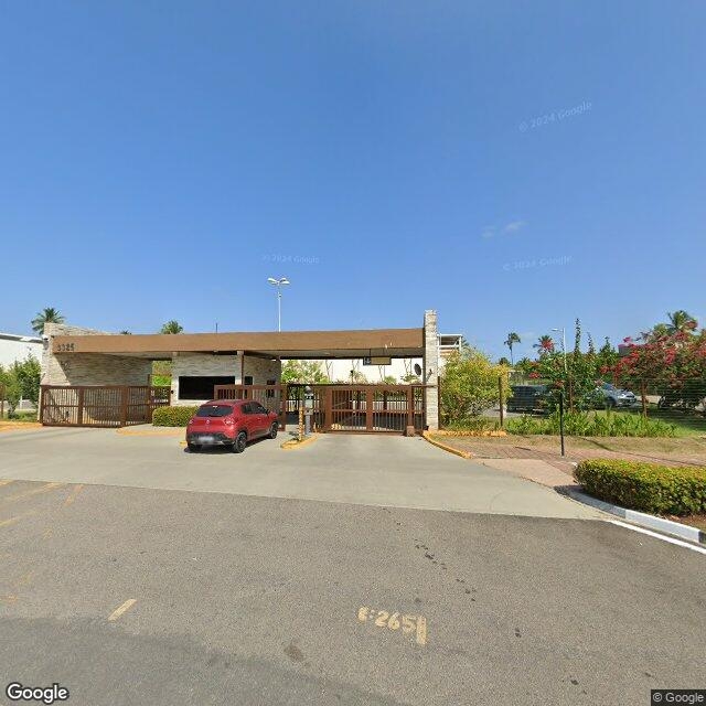 Imagem estática do "Street View" da localização