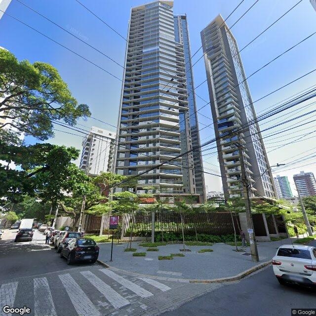 Imagem estática do "Street View" da localização