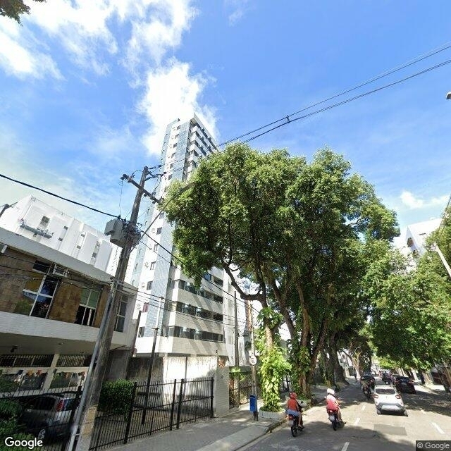 Imagem estática do "Street View" da localização