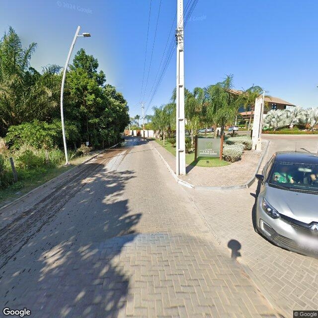 Imagem estática do "Street View" da localização