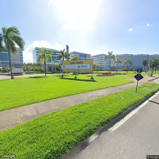 Imagem estática do "Street View" da localização