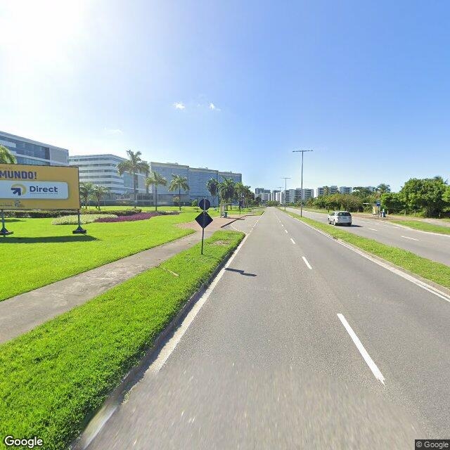 Imagem estática do "Street View" da localização