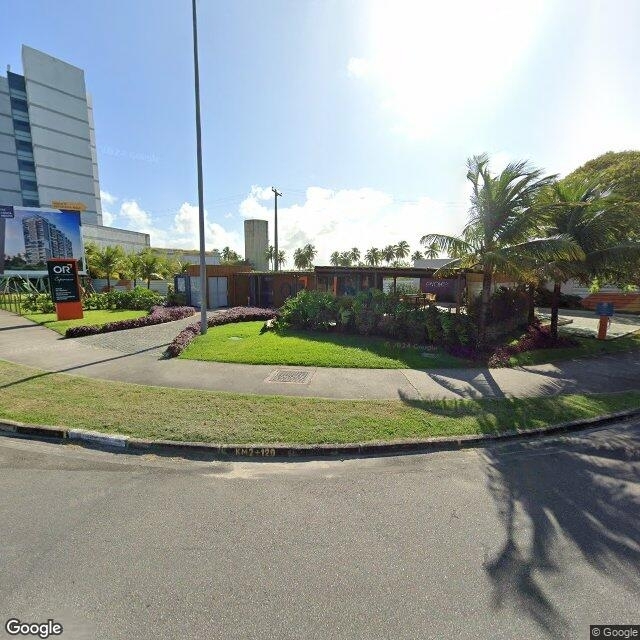 Imagem estática do "Street View" da localização