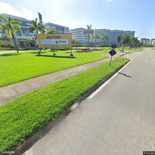 Imagem estática do "Street View" da localização