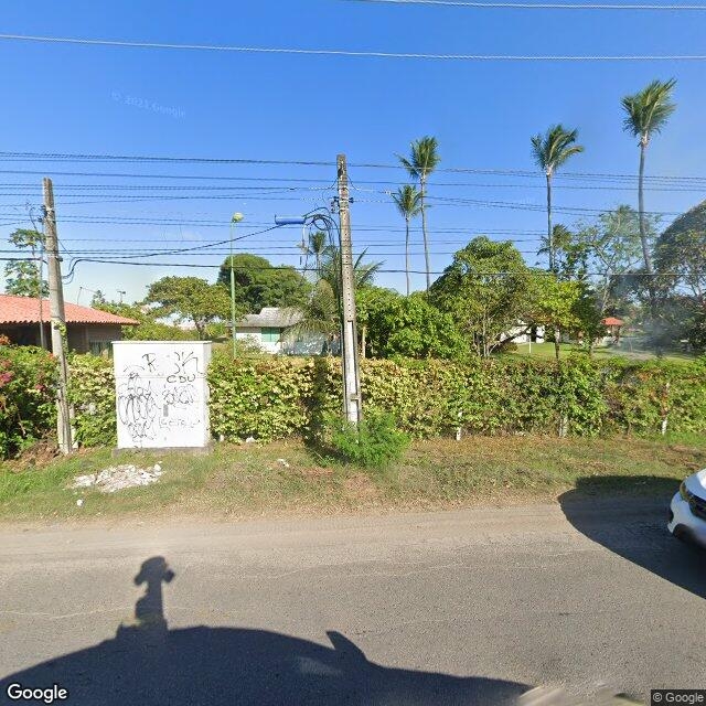 Imagem estática do "Street View" da localização