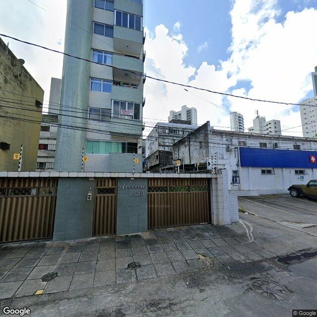 Imagem estática do "Street View" da localização