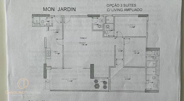 Apartamento à venda com 3 quartos, 140m² - Foto 2